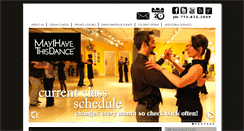 Desktop Screenshot of mayihavethisdance.com